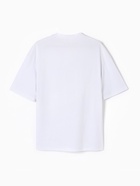 Футболка мужская из органического хлопка MINAKU OVERSIZE FIT: цвет белый, р-р 50 - фото 809638617