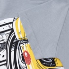 Футболка для мальчика, цвет серый, рост 122 см 10651135