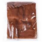 Лоскут для рукоделия 10 видов 50×50 см: атлас, сетка, мех, ткань в клетку - Фото 13