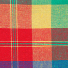 Лоскут для рукоделия 10 видов 50×50 см: атлас, сетка, мех, ткань в клетку - Фото 10