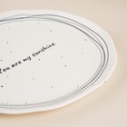 Тарелки SL Home «Милый дом», d=27 см, набор 2 шт., фарфор, белые - Фото 5