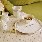 Тарелки SL Home «Милый дом», d=27 см, набор 2 шт., фарфор, белые - Фото 9