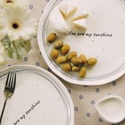 Тарелки SL Home «Милый дом», d=27 см, набор 2 шт., фарфор, белые - Фото 2