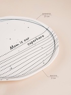 Тарелки SL Home «Милый дом», d=21 см, фарфор, набор 2 шт., белые - Фото 4