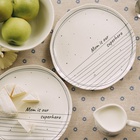 Тарелки SL Home «Милый дом», d=21 см, фарфор, набор 2 шт., белые - Фото 7