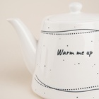 Заварочный чайник SL Home «Милый дом», 900 мл, 21×13.8×13.5 см, фарфор, белый - Фото 7