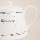 Заварочный чайник SL Home «Милый дом», 900 мл, 21×13.8×13.5 см, фарфор, белый - Фото 9