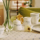 Сахарница SL Home «Милый дом», 180 мл, 9×7 см, фарфор, белая - Фото 8