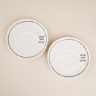 Чайный сервиз SL Home «Милый дом», 4 предмета: 2 чашки 275 мл, 2 блюдца d=15.5 см, фарфор, белый - Фото 4