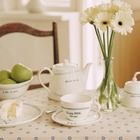 Чайный сервиз SL Home «Милый дом», 4 предмета: 2 чашки 275 мл, 2 блюдца d=15.5 см, фарфор, белый - Фото 8