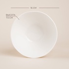 Салатники SL Home «Милый дом», 700 мл, d=16 см, фарфор, набор 2 шт., белые - Фото 3