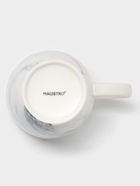 Кружки Magistro Real Marble, 400 мл, набор 2 шт., фарфор, белые - Фото 4