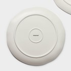 Тарелки Magistro Terazzo, d=27 см, набор 2 шт., фарфор, белые - Фото 7