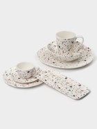 Набор кружек Magistro Terazzo, 350 мл, 2 шт., фарфор, белый - Фото 7