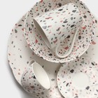 Набор чайный Magistro Terazzo, 4 предмета: 2 чашки 150 мл, 2 блюдца d=12.5 см, фарфор - Фото 15