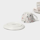 Набор чайный Magistro Terazzo, 4 предмета: 2 чашки 150 мл, 2 блюдца d=12.5 см, фарфор - Фото 8