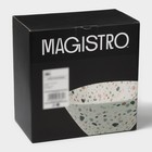 Салатники Magistro Terazzo, 1.4 л, 20×9 см, набор 2 шт., фарфор, белые - Фото 14