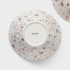 Салатники Magistro Terazzo, 1.4 л, 20×9 см, набор 2 шт., фарфор, белые - Фото 7