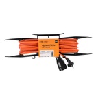 Удлинитель на рамке Luazon Lighting ECO, 1 розетка,ПВС 2х0.75, 6 А, 1300 Вт, IP 20, 10м, Оранжевый - Фото 5