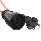 Удлинитель на рамке Luazon Lighting ECO, 1 розетка,ПВС 2х0.75, 6 А, 1300 Вт, IP 20, 30м, Оранжевый - Фото 3