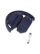 Наушники беспроводные, полноразмерные, MZ300, Bluetooth 5.3, с микрофоном, 400 мАч, синие 10184701 - фото 15939845