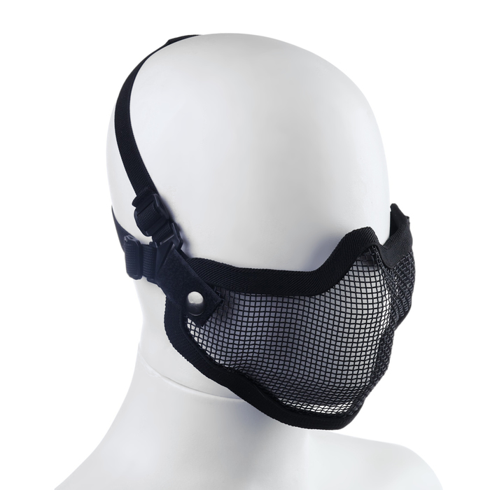 Маска защитная, страйкбольная, черный - Фото 1