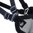 Маска защитная, страйкбольная, черный - Фото 4