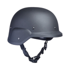 Шлем защитный, страйкбольный, черный - фото 321787630