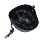 Шлем защитный, страйкбольный, пластиковый, чёрный - Фото 4