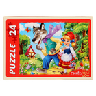 Макси-пазл «Сказка о красной шапочке», 24 элемента - фото 24656149