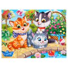 Пазл «Забавные котики №16», 12 элементов 10653303