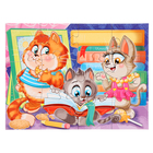 Пазл «Забавные котики №16», 12 элементов 10653303