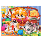 Пазл «Забавные котики №16», 12 элементов 10653303