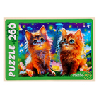 Пазл 260 эл. "Волшебные котята" ПУ260-7722 - фото 24656166