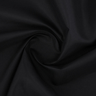 Лоскут ткань сорочечная, цвет чёрный, 100 × 150 см - фото 10059417