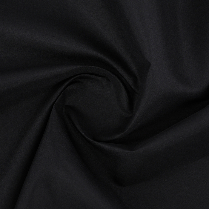 Лоскут ткань сорочечная, цвет чёрный, 100 × 150 см - Фото 1