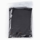 Лоскут ткань сорочечная, цвет чёрный, 100 × 150 см - Фото 4