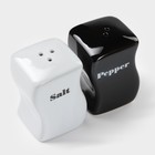 УЦЕНКА Набор керамический для специй Magistro «Инь-Янь», 2 предмета: солонка, перечница, 150 мл - Фото 3