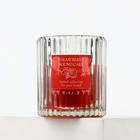 Свеча ароматическая в стекле «Клубника» аромасвеча, аромат клубника, 7,5 х 8,6 - Фото 4