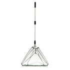 Подсачник складной телескопический П-22, 170 см, треугольный обод 60 см, капрон - Фото 10