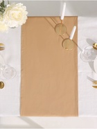 Дорожка на стол «Этель» ECO, 40×136 см, бежевая - Фото 2