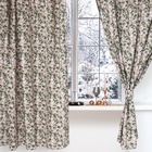 Комплект штор для кухни с подхватами «Доляна» Frosty berries, 2 шт., бежевые, 150×180 см - Фото 5