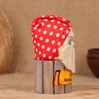 Домовой Счастливчик "Дом-полная чаша", на бочке, 14х8х8 см (комплект 2 шт) - фото 25284649