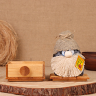 Домовой "Бородач", на сундуке, 20х12х8 см (комплект 2 шт) - фото 25284657