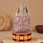 Домовой-копилка "Афанасий с купюрой", на бочке, 28х15х12 см - фото 24656464