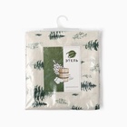 Простыня для бани «Ёлочки» 150×180 см, хлопок, ваф. полотно - Фото 6