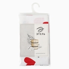 Полотенце для лица «Сердечки» 45×90 см, 100% хлопок, вафельное полотно - Фото 6