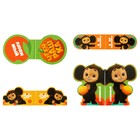 Набор закладок для книг Мульти-Пульти "Чебурашка", 4 штуки - фото 24656525