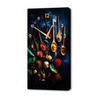 Часы-картина настенные интерьерные "Разноцветные ложки", бесшумные, 35 х 60 см - фото 321789084