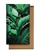 Часы-картина настенные интерьерные "Листья", бесшумные, 35 х 60 см - фото 43051935